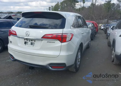 2016 Acura Rdx Technology Acurawatch Plus Packages/Technology Package from USA, damaged, VIN 5J8TB3H54GL001624